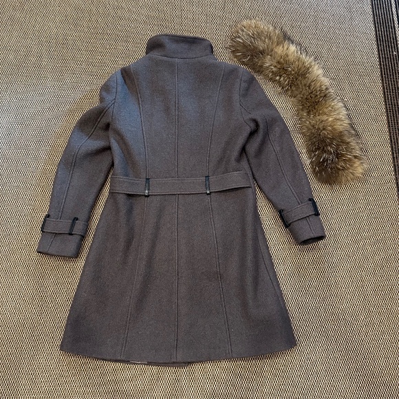 SOIA & KYO LADIES WOOL COAT LARGE - Picture 7 of 8